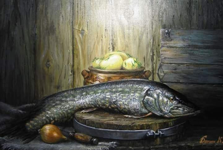 Ужин в деревне