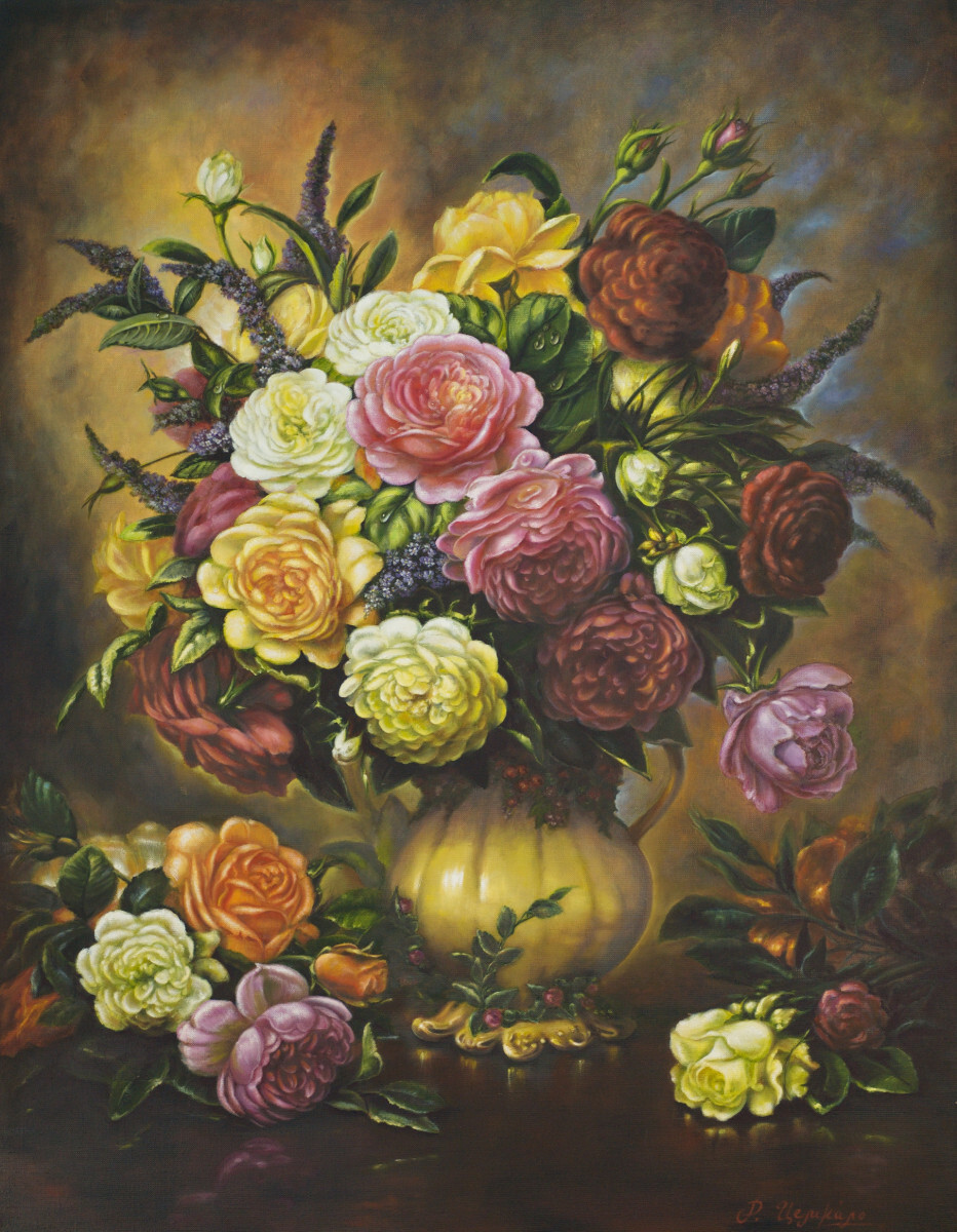 Букет с розами копия