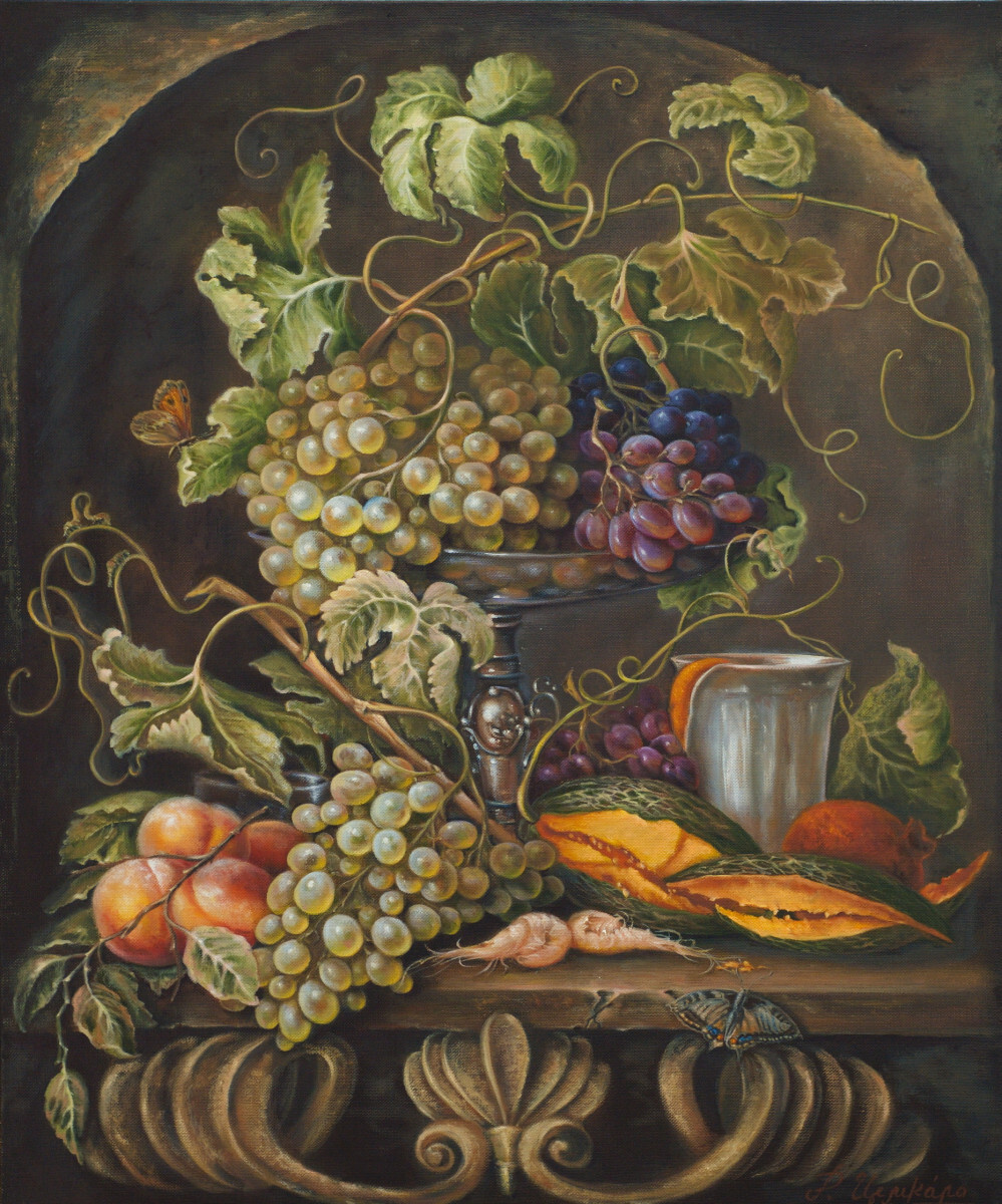 Натюрморт с фруктами копия