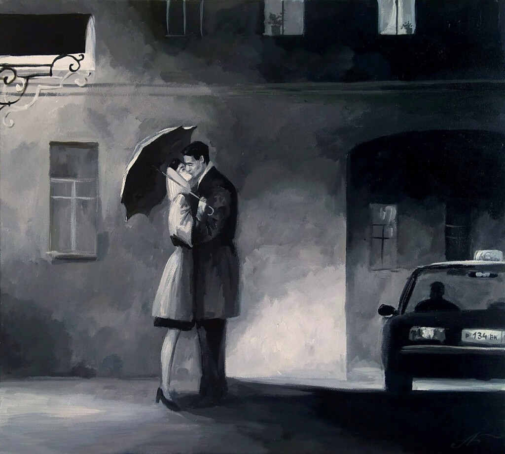 Поцелуй на прощание.