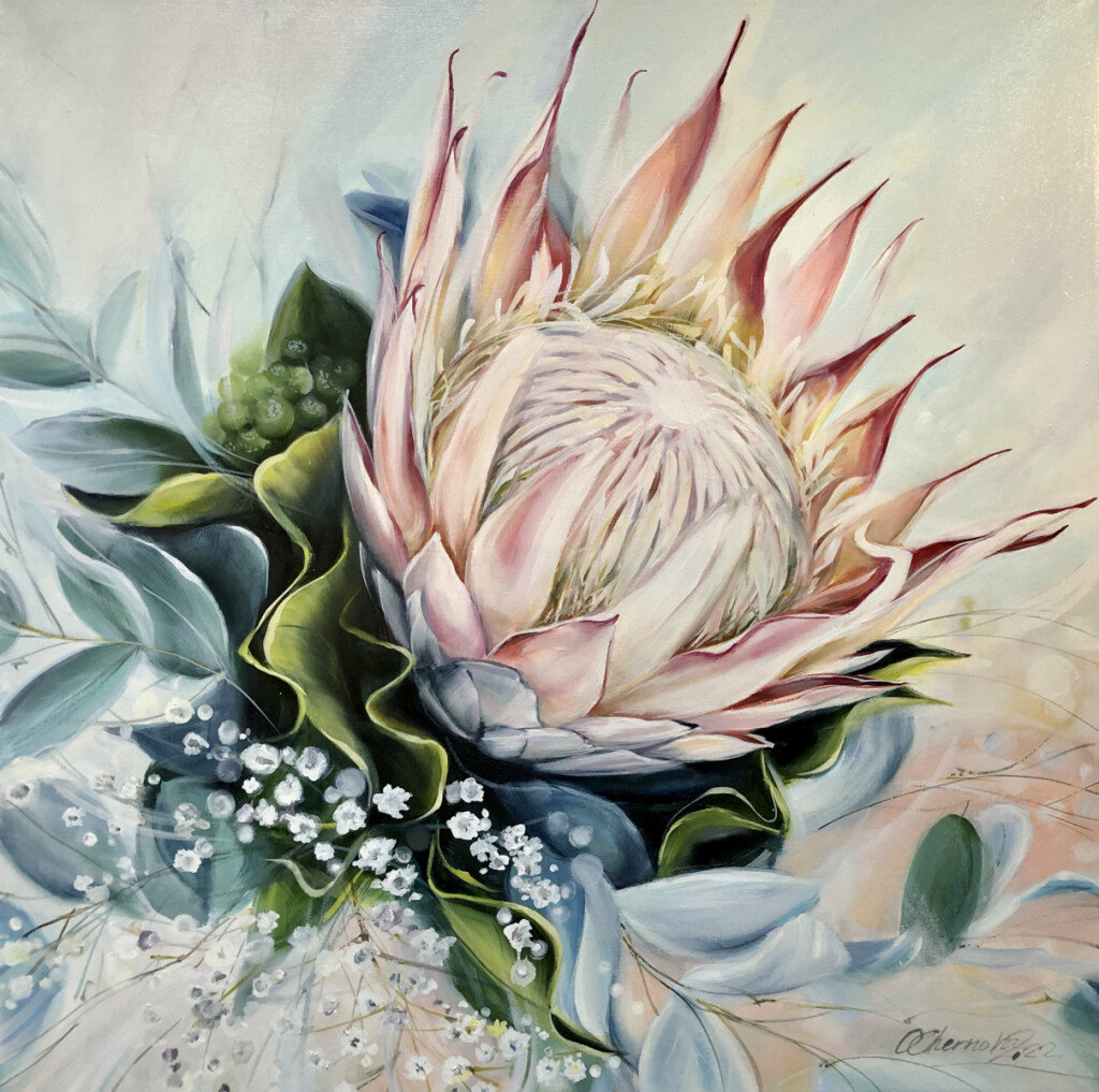 Протея и эвкалипт.