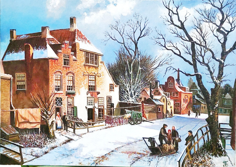 Виллем Куккук Зимний дворик