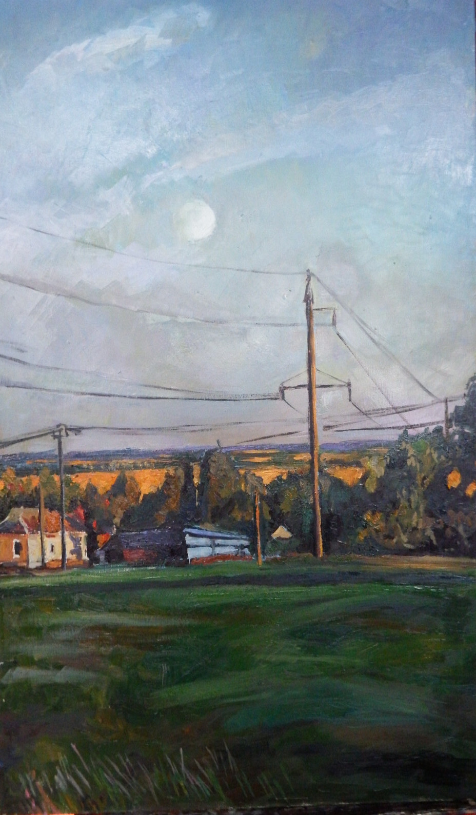 вечер в Курской области .