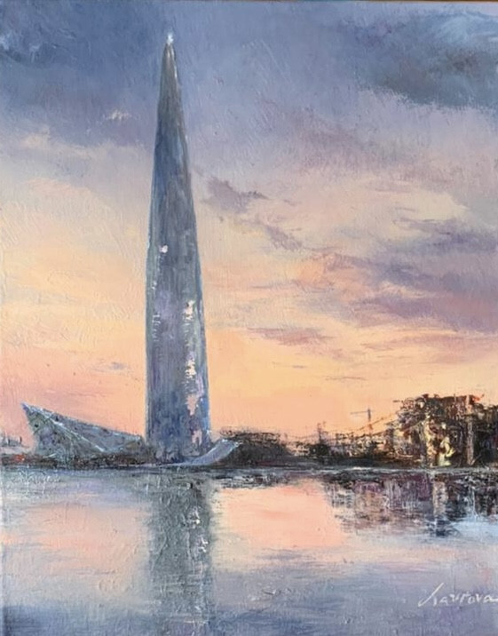 Лахта. Сиреневые сумерки