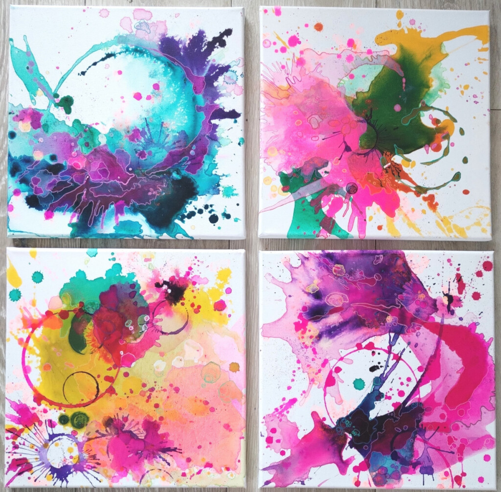 серия картин про цветы