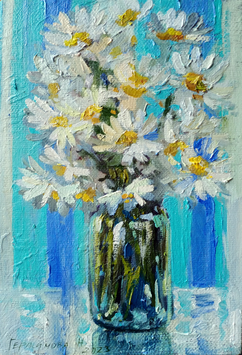 Букетик ромашек