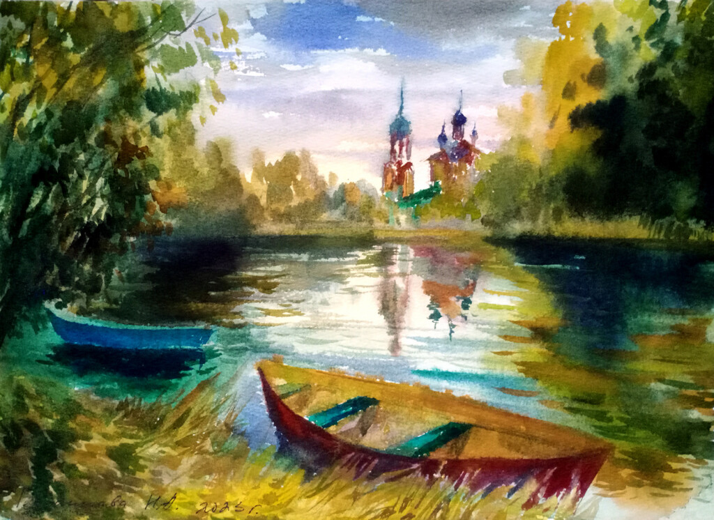 На реке Трубеж