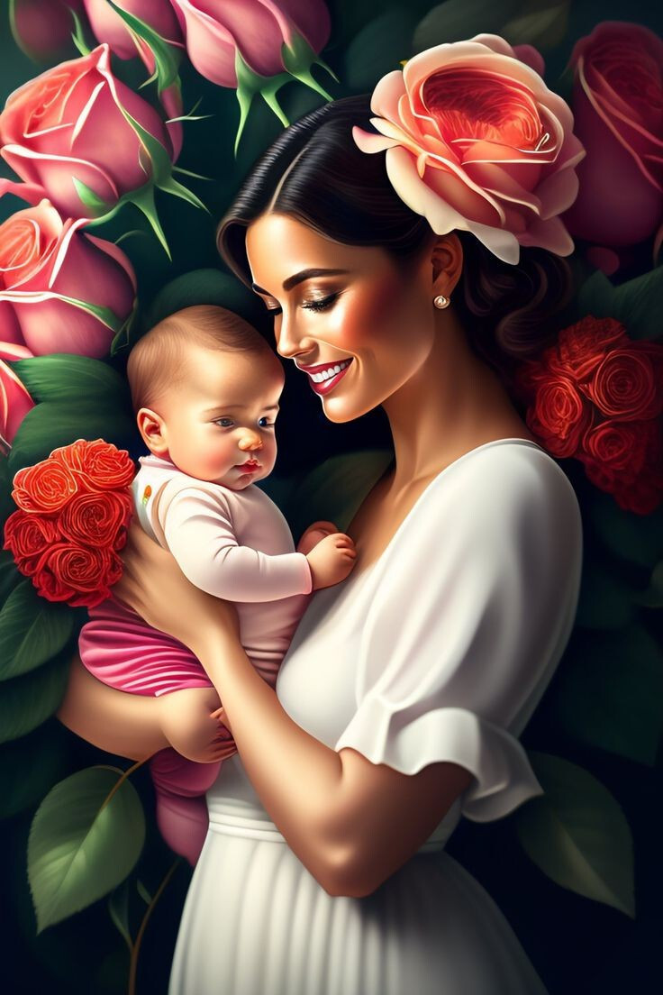 Счастливая мама