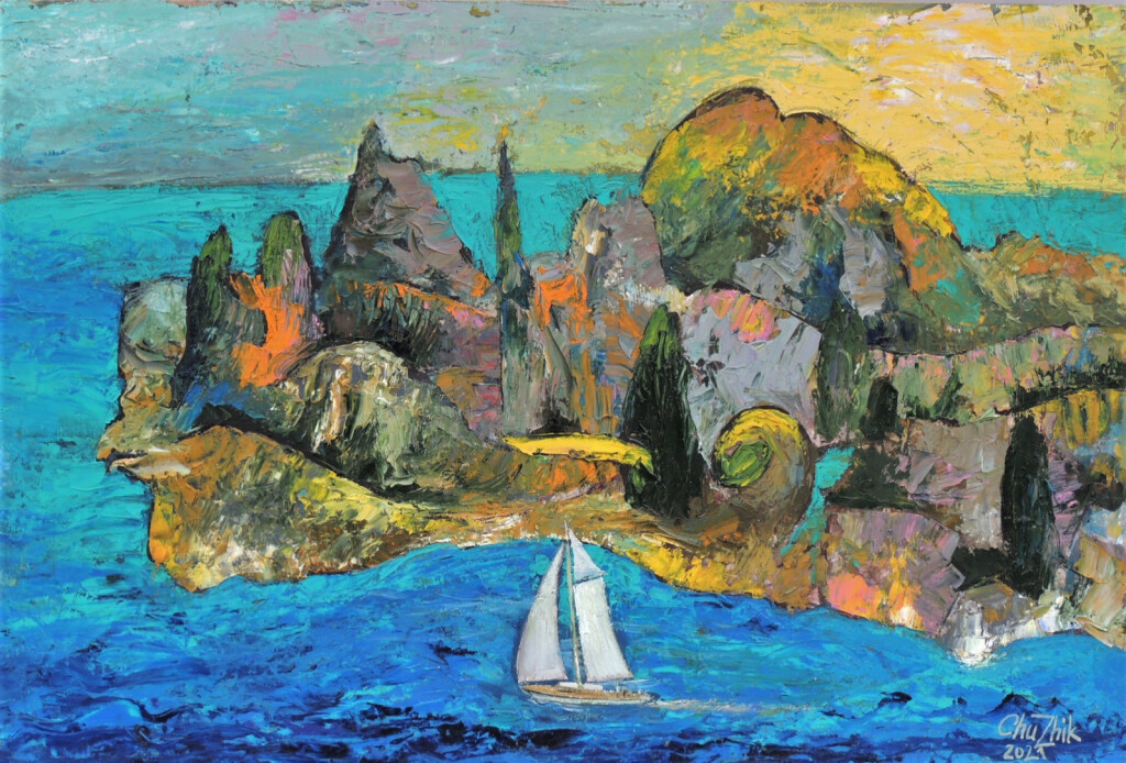 7. Морской пейзаж.