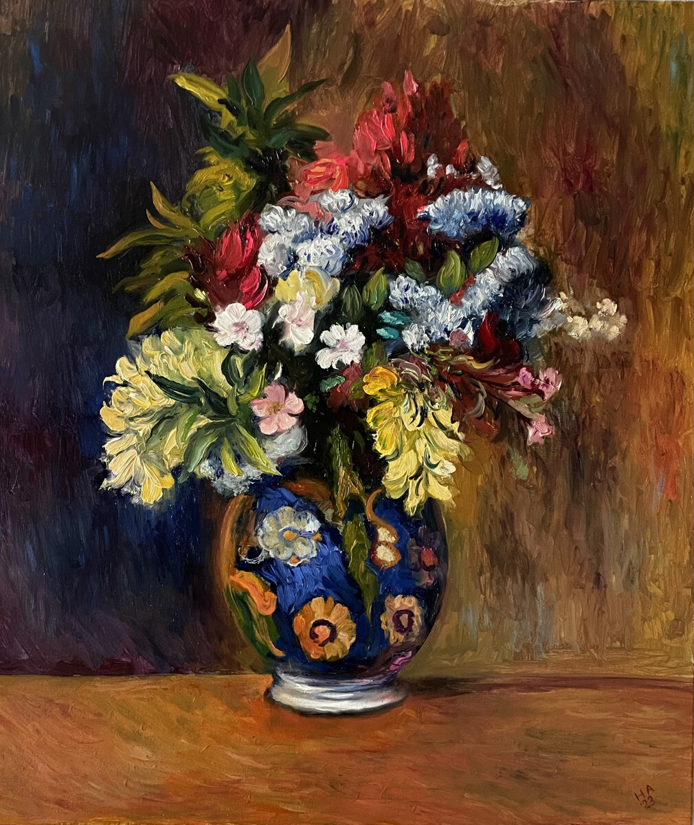 Цветы в вазе