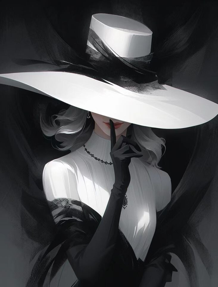 Леди в шляпе