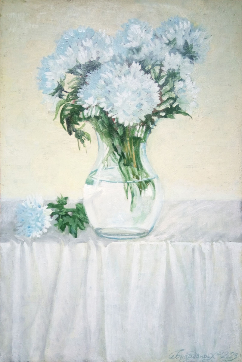 Белые цветы