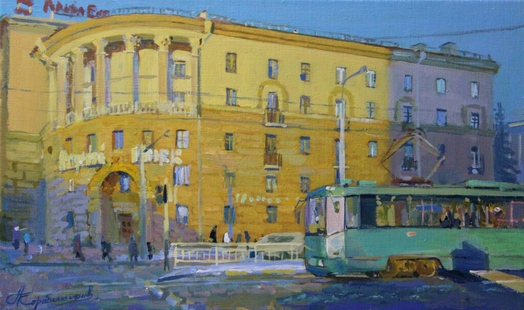 Сквозь солнечные лучи Минска