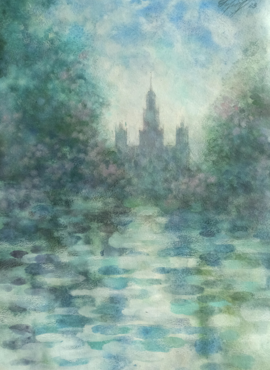 Весна в Университетском парке