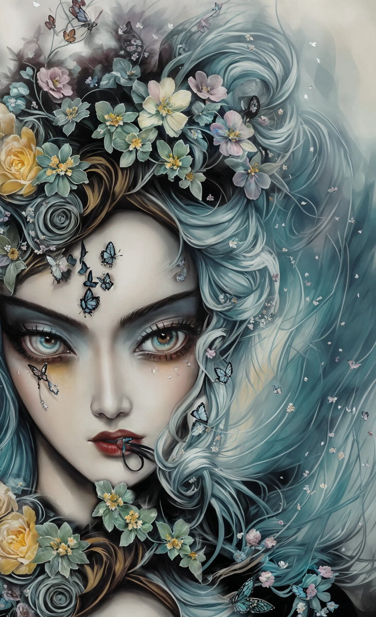 Голубая мечтательница