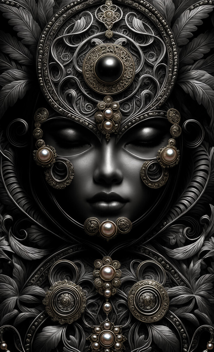 Черная негритянка