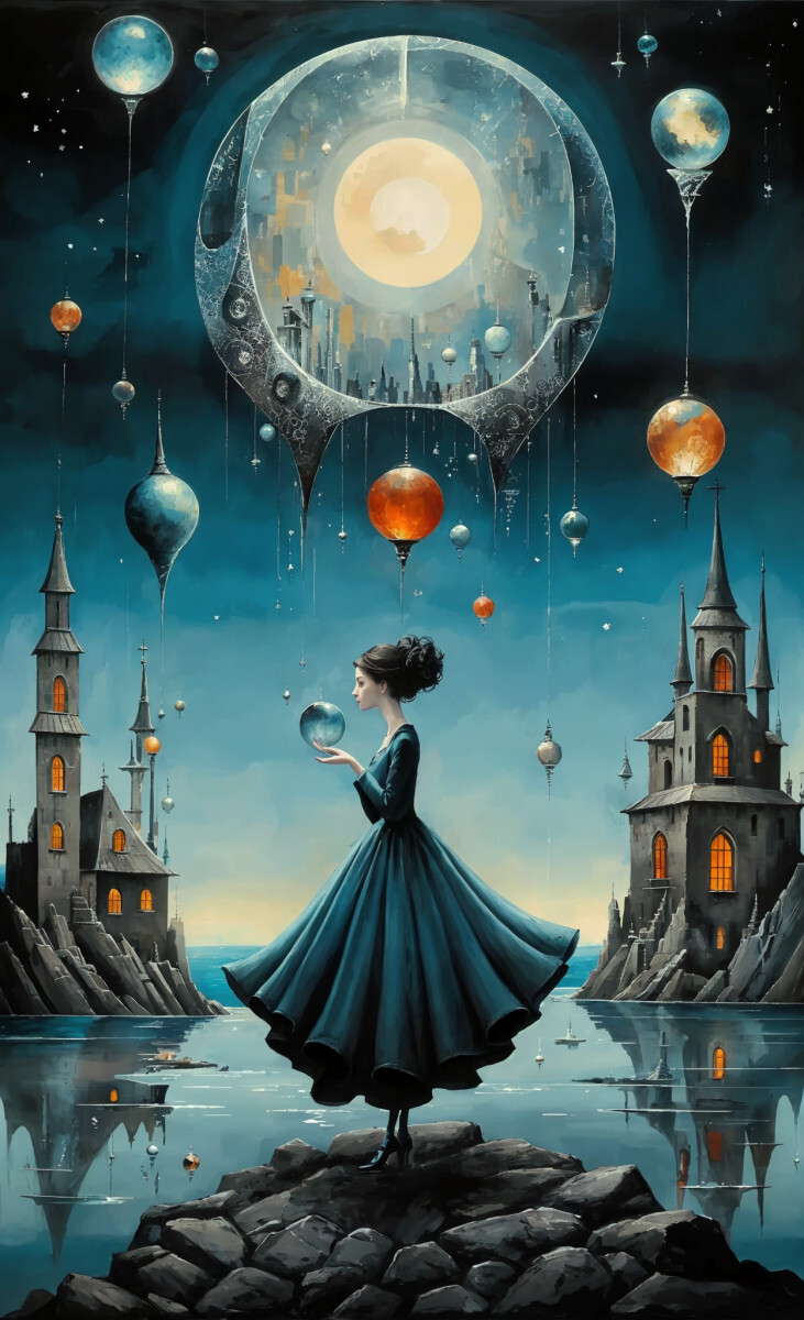 Девушка и шары