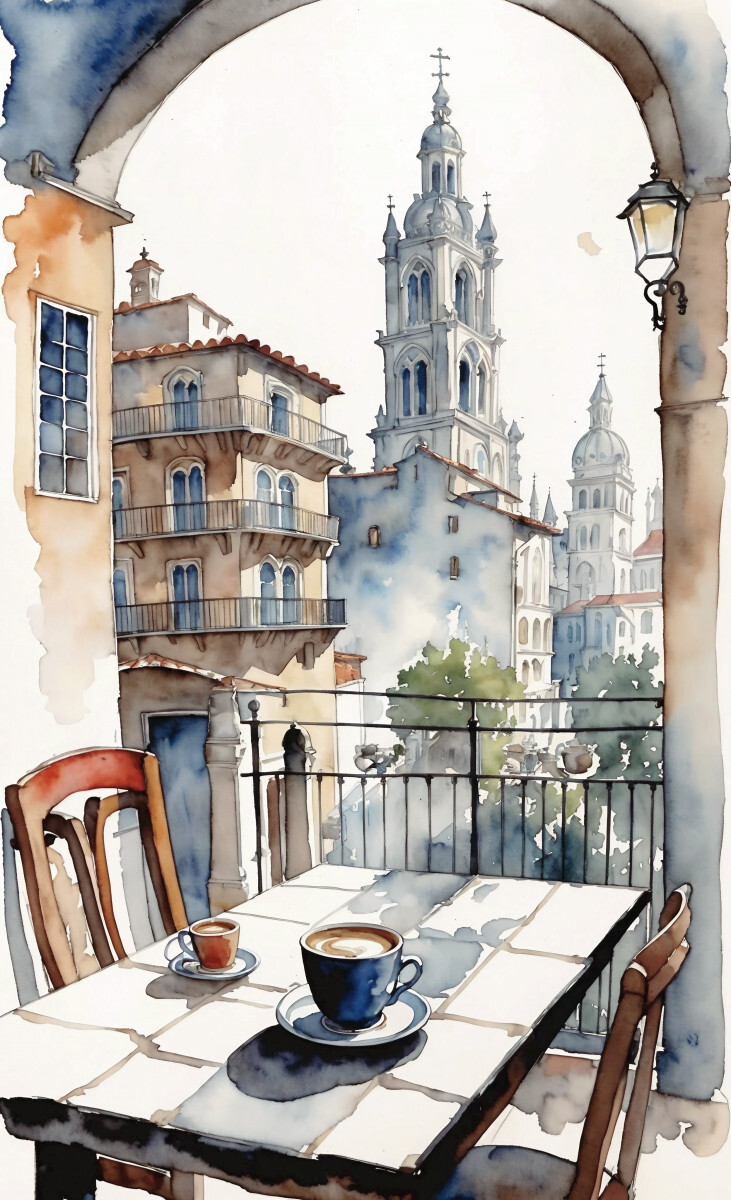 Тихое испанское кафе