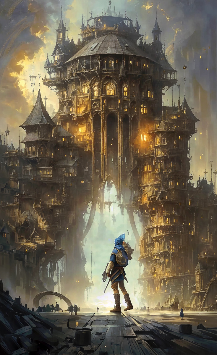 Дом-дворец из мира фэнтези