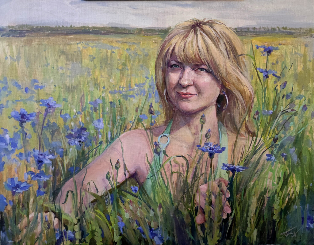 Васильковое поле