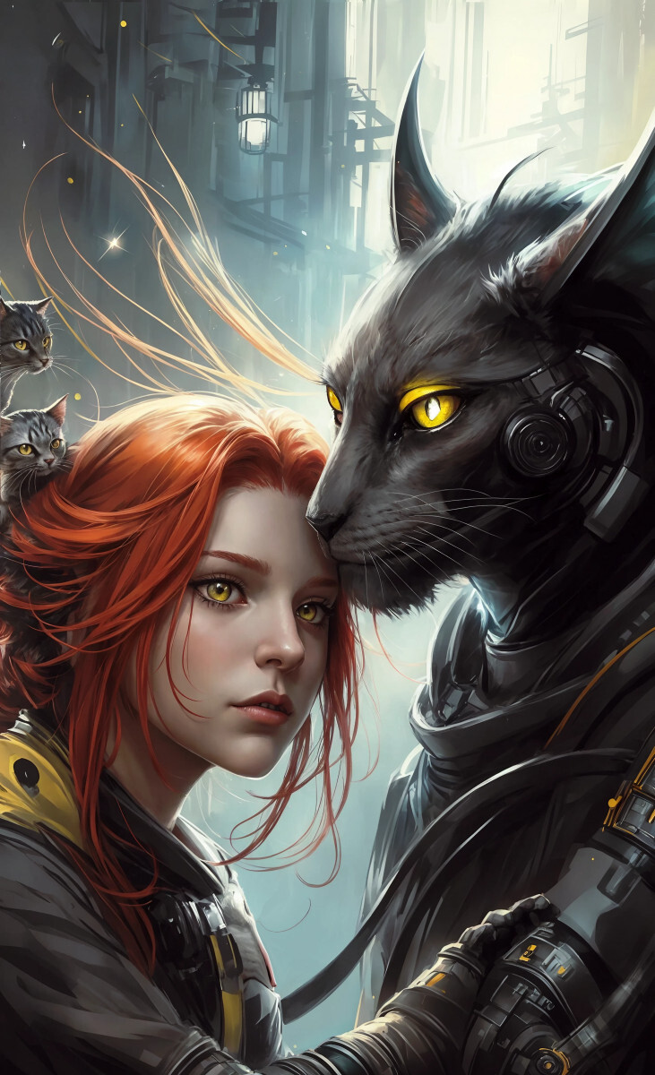 Рыжая колдунья и механическая пантера