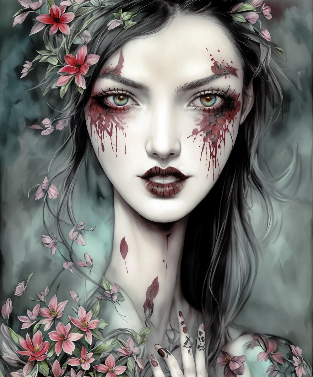 Шальная брюнетка