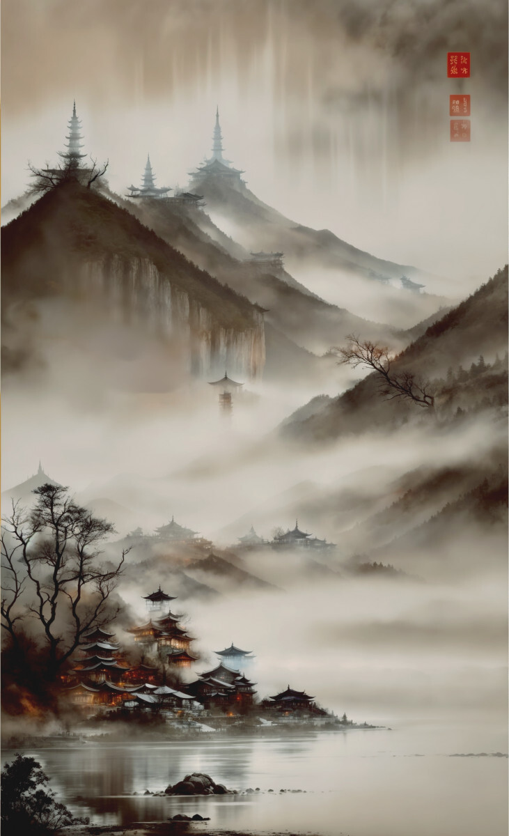 Домики у озера