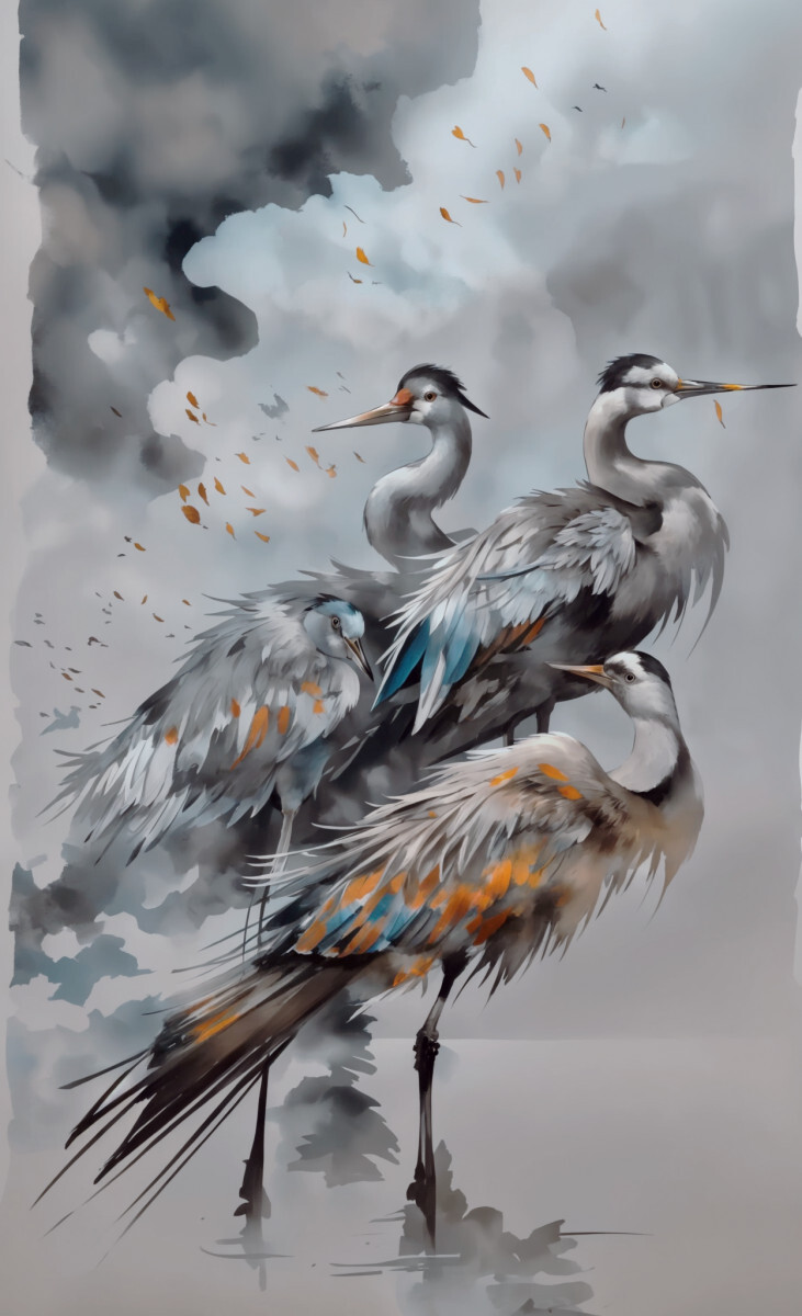 Три журавля