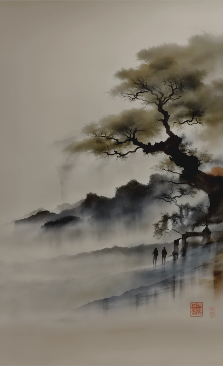 Дерево на берегу