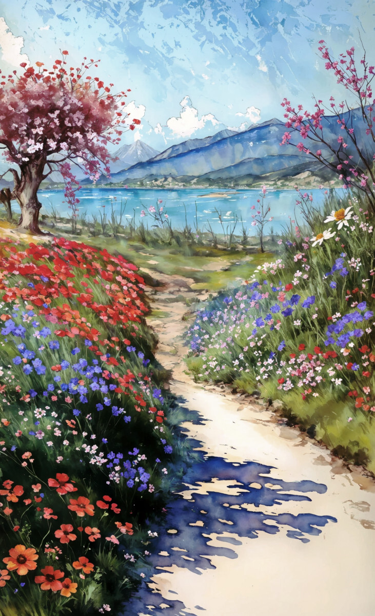 Тропинка к озеру