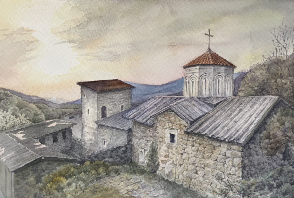 Сурб Хач, вечер