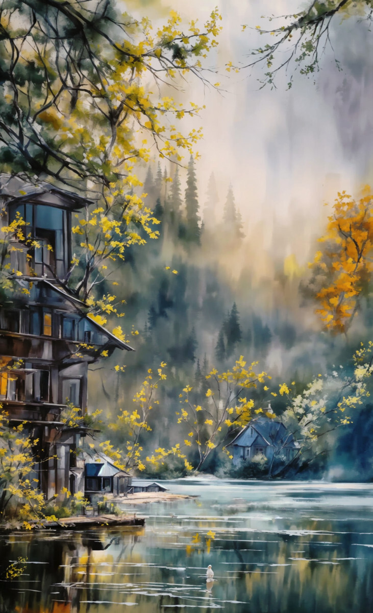 Дом на озере