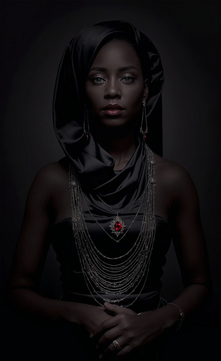 Черное на черном