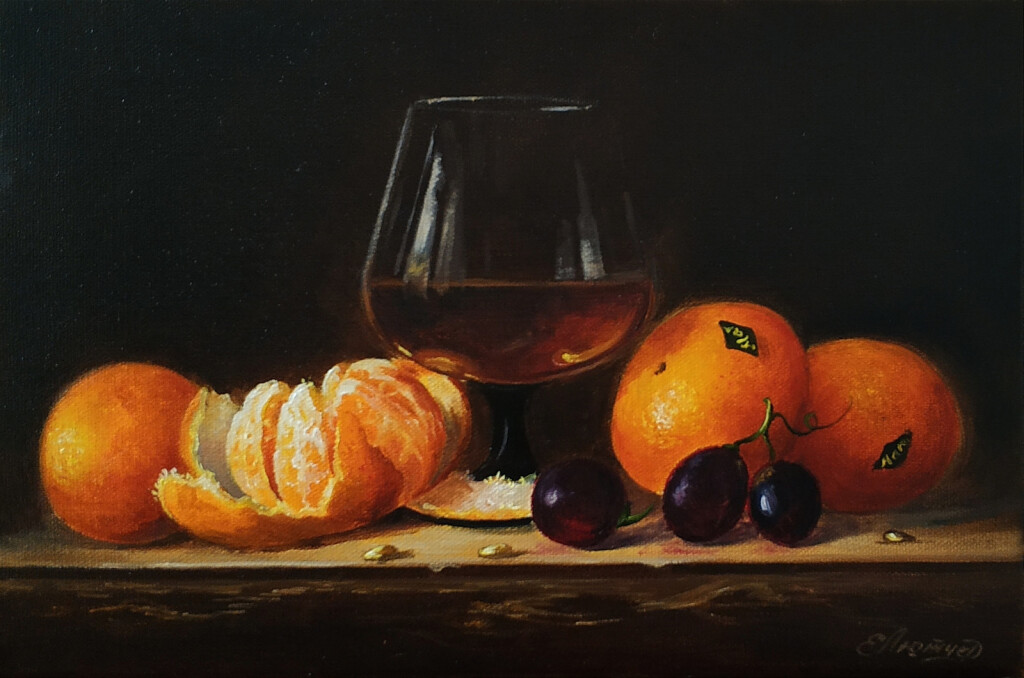 Натюрморт. Мандариновое настроение -2