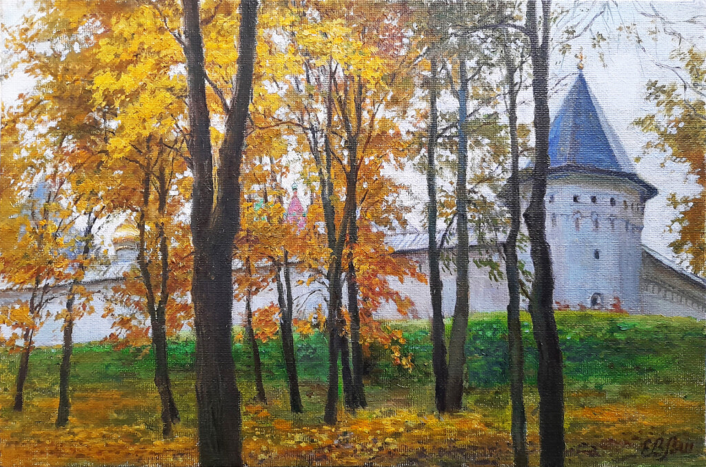 У стен Саввино-Сторожевского монастыря