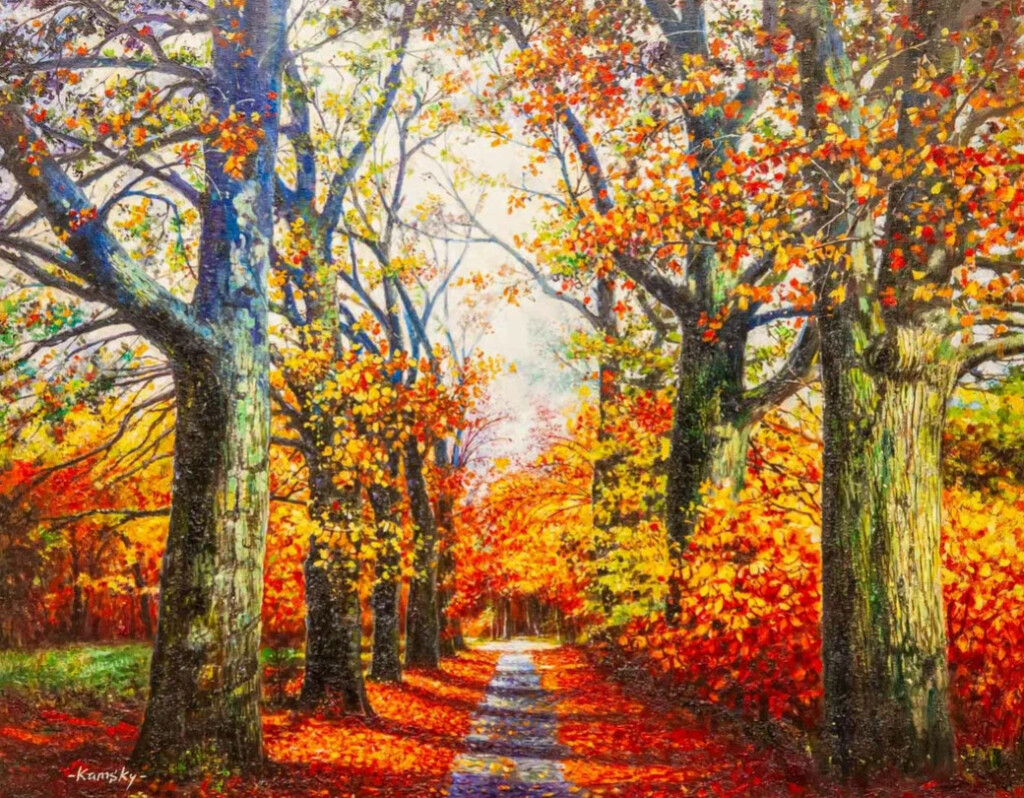 По аллеям осеннего парка