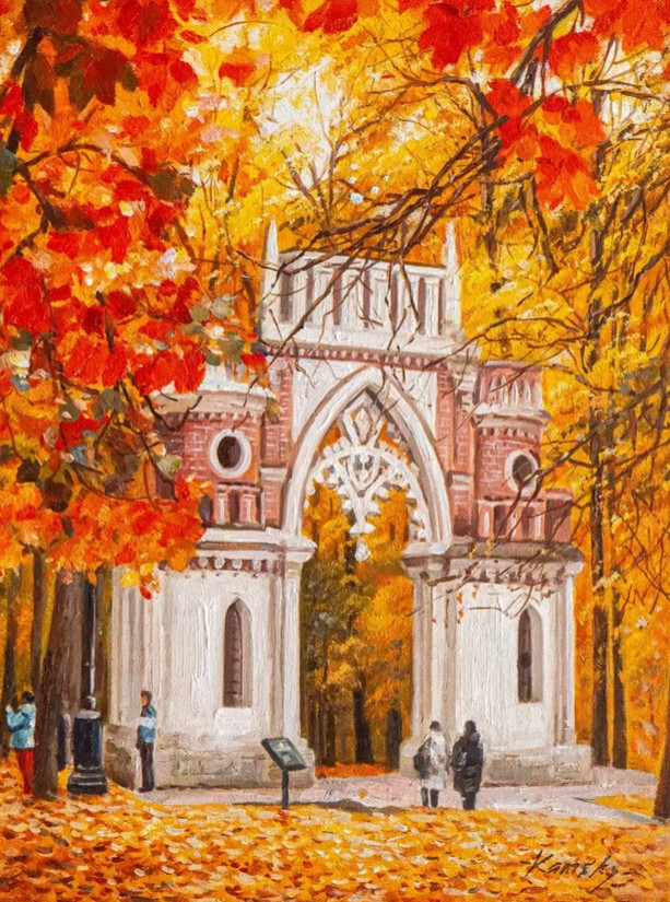 Виноградные ворота в Царицыно