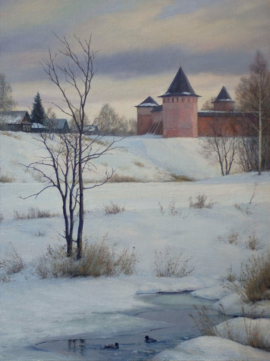 Март в Суздале