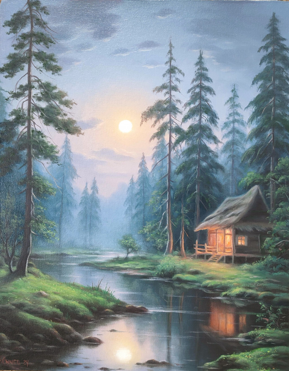 Избушка в лесу