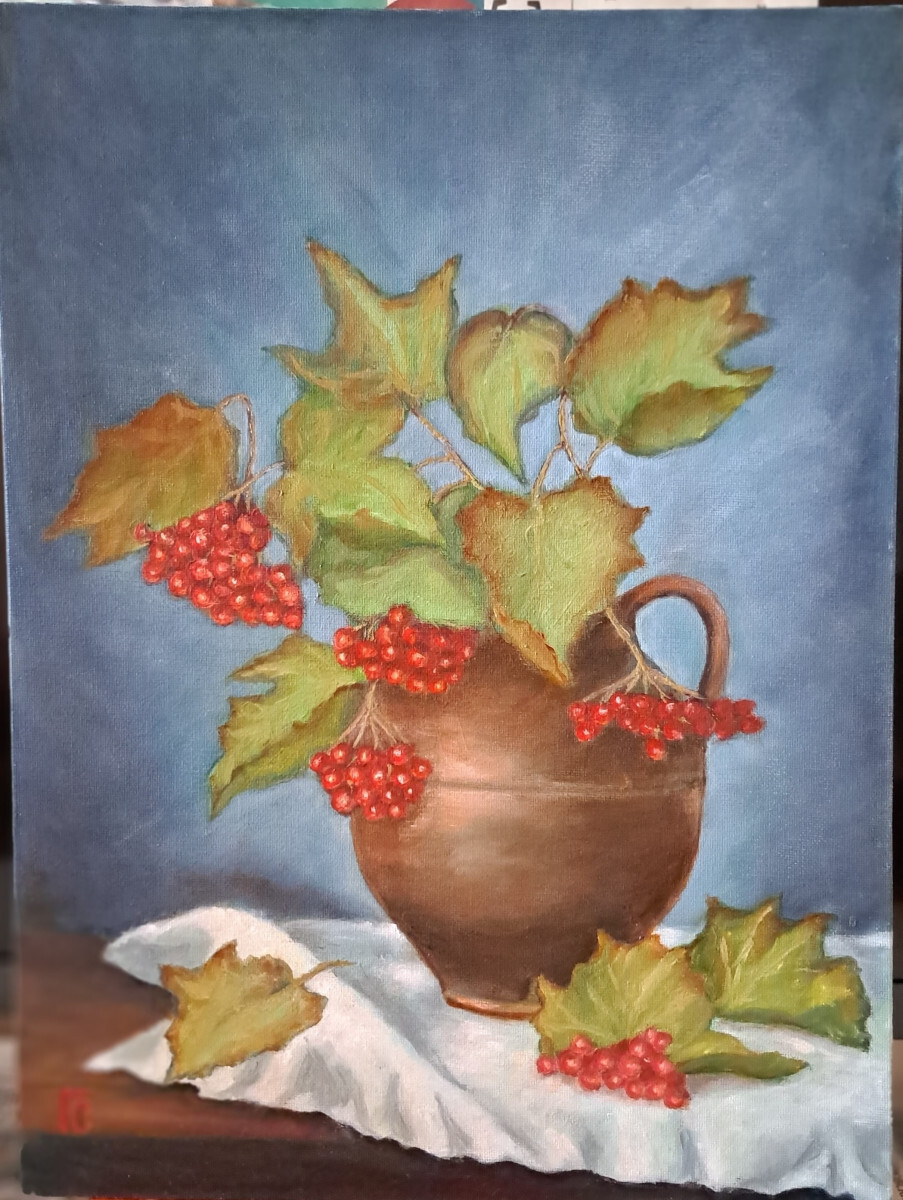 Гроздья калины