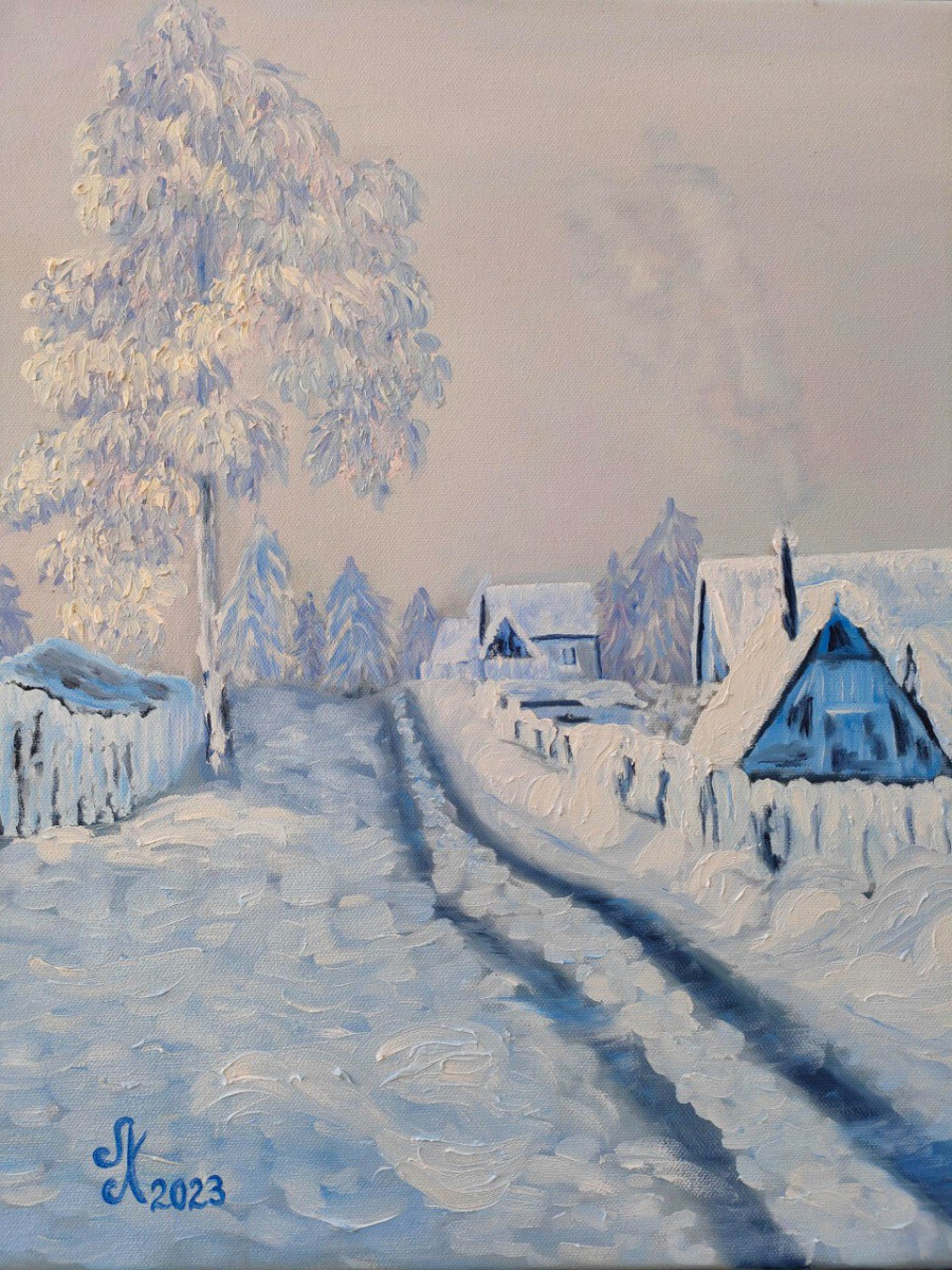 Морозный день