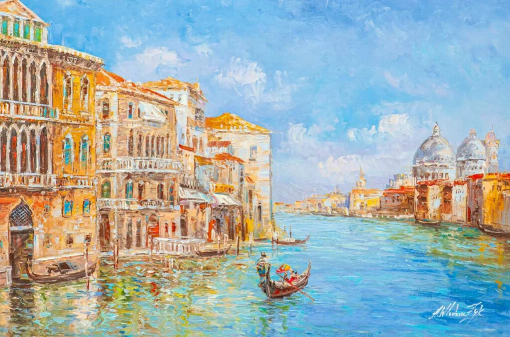 Прогулка по Большому каналу в Венеции