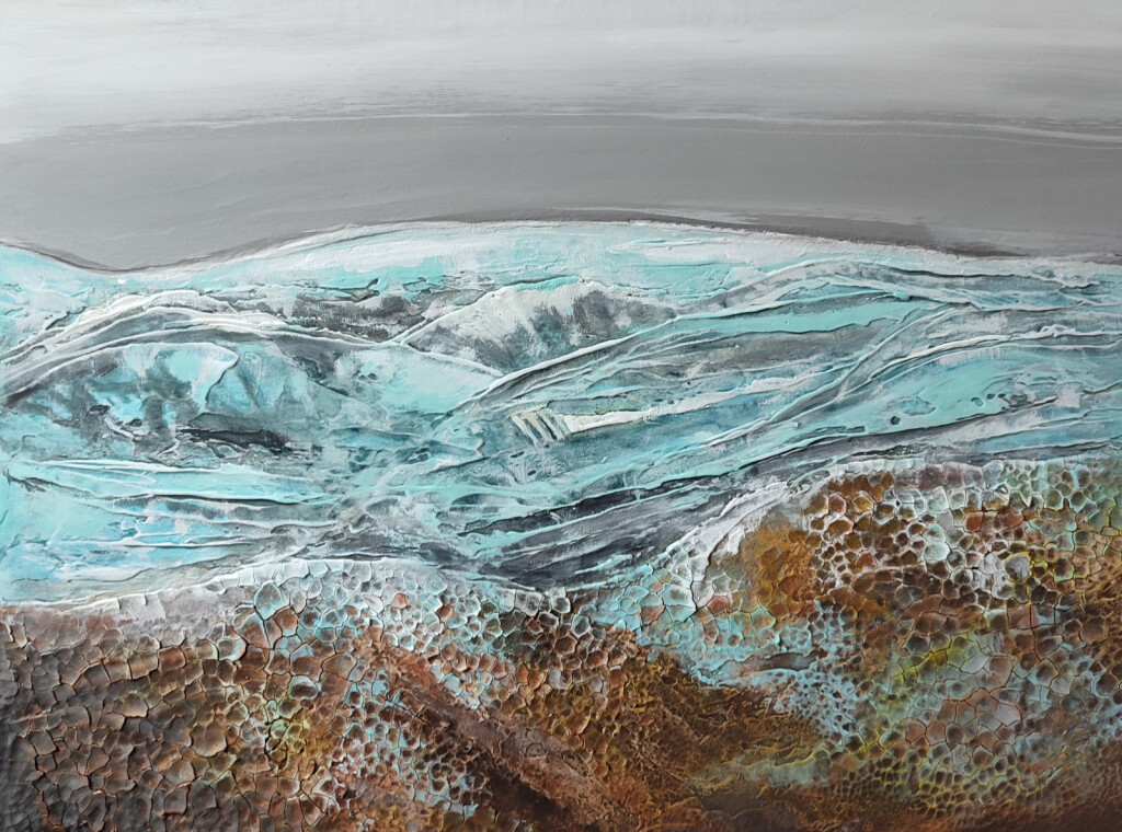 Бирюзовый пейзаж