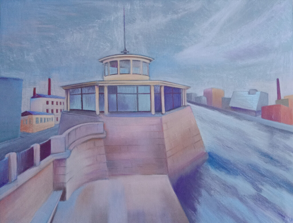 городской пейзаж, набережная