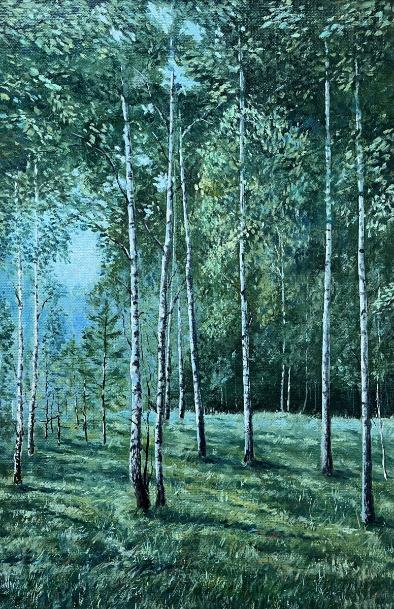 Изумрудные березы