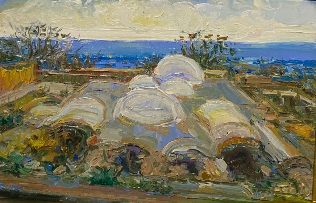 Дербент. Старая крепость Нарын -Кала . Пейзаж.