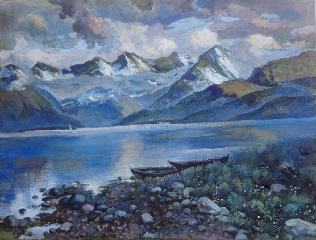 Озеро в горах