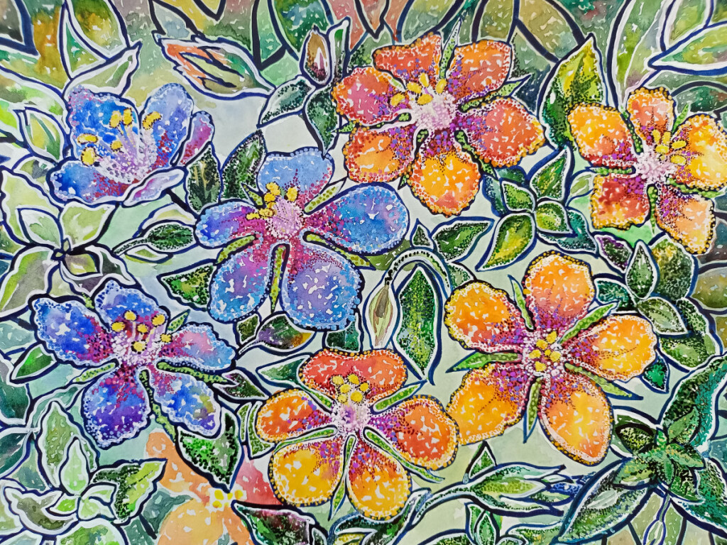 Солнечный клематис