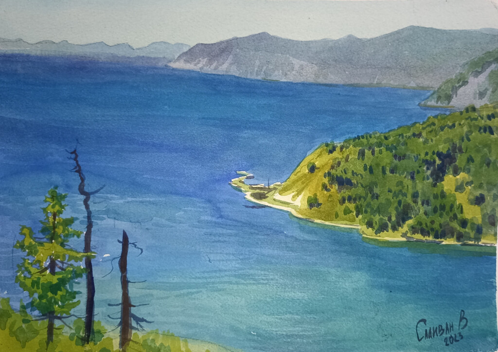 Исток Ангары. Байкал