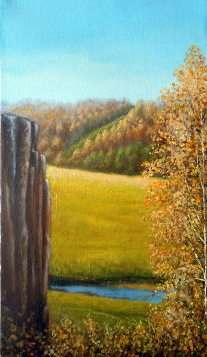 Скала и дерево